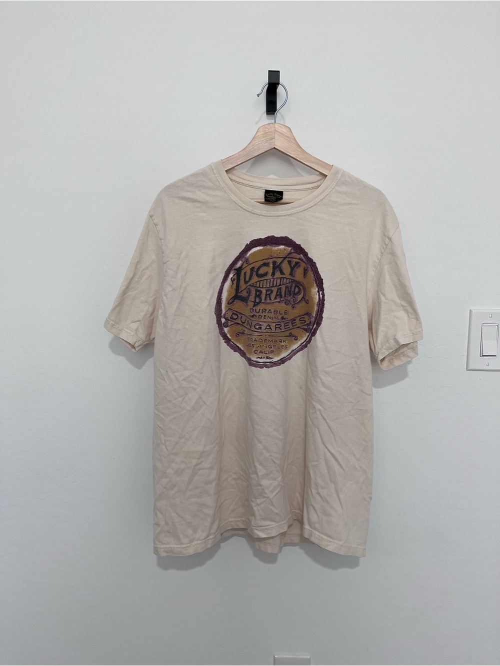NWOT Vintage Lucky Brand Graphic Tee